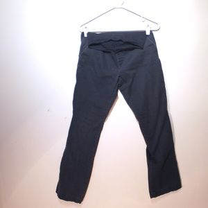 Old Navy Blue Full Panel Maternity Pants 8 Reg